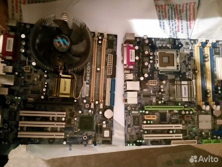 На запчасти мат. платы системник