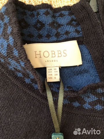 Платье Hobbs шерсть (xs-s)