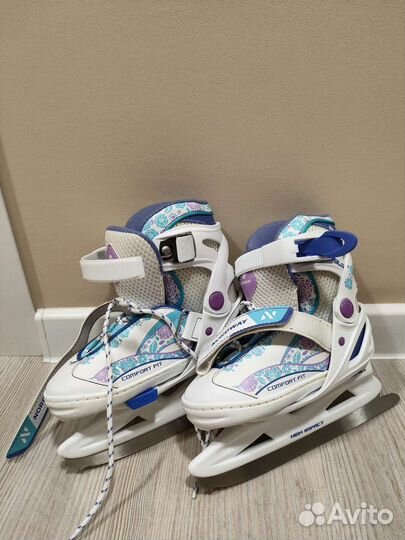 Коньки раздвижные, р-р 26-31