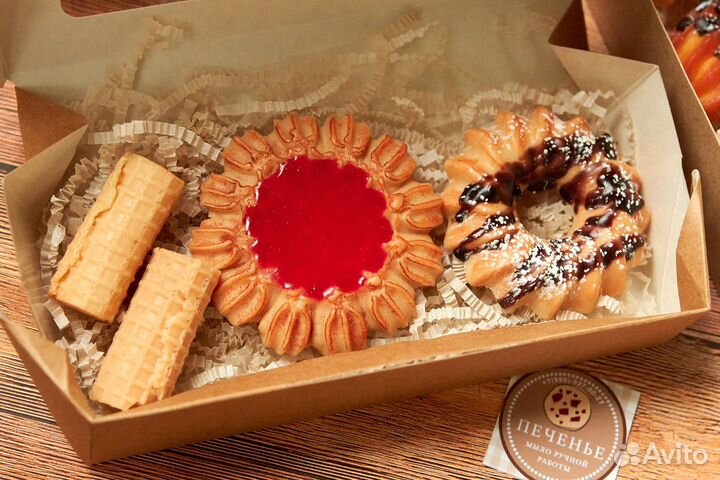 Мыло ручной работы - «Печенье»