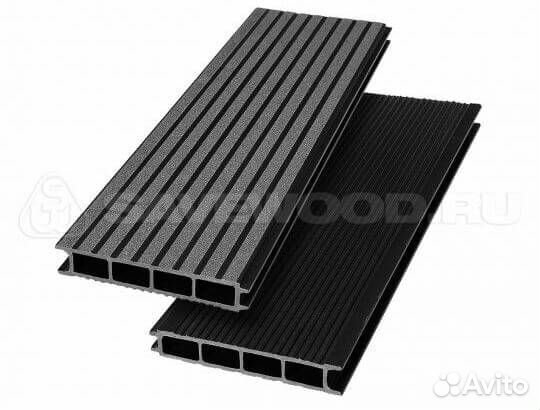 Террасная Доска дпк SaveWood Standard Ulmus черный