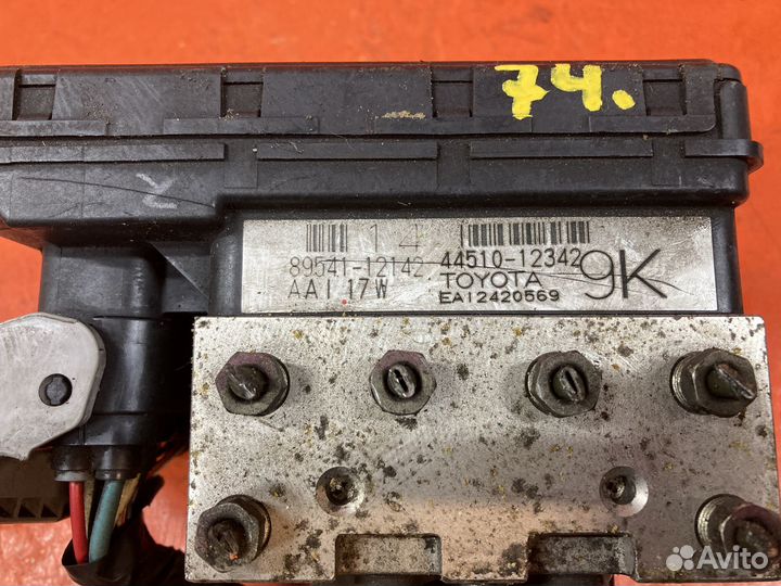 Блок ABS toyota allex/runx E12