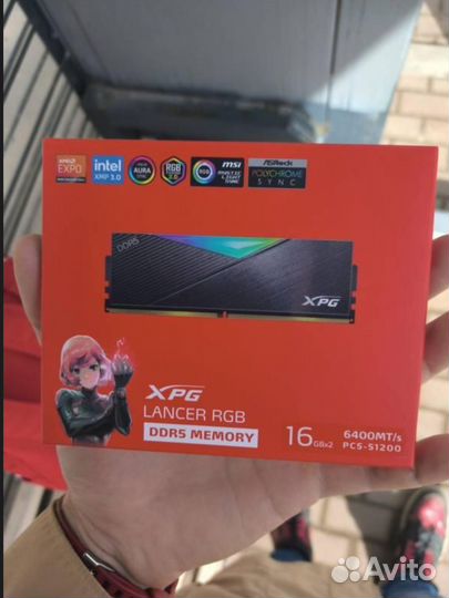 Оперативная память adata XPG Lancer RGB 32 гб