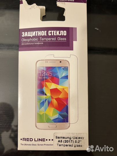 Защитное стекло на Samsung Galaxy А5 (2017)