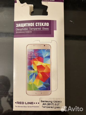 Защитное стекло на Samsung Galaxy А5 (2017)