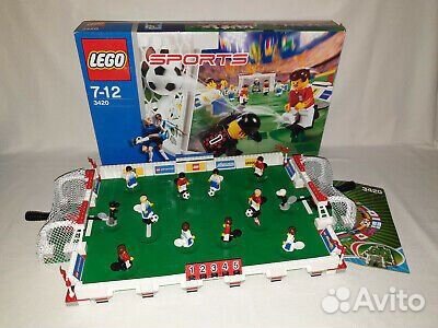 Lego soccer hot sale 3420