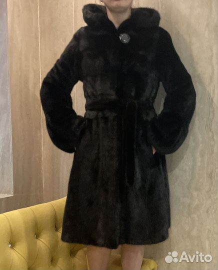 Шуба норковая 42