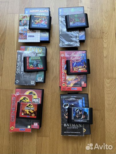 Катриджи для sega
