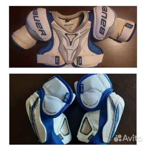 Налокотники,нагрудник Jr bauer nexus