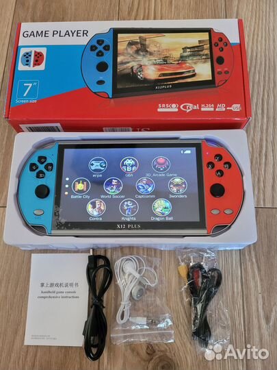 Портативная игровая приставка консоль X12 plus