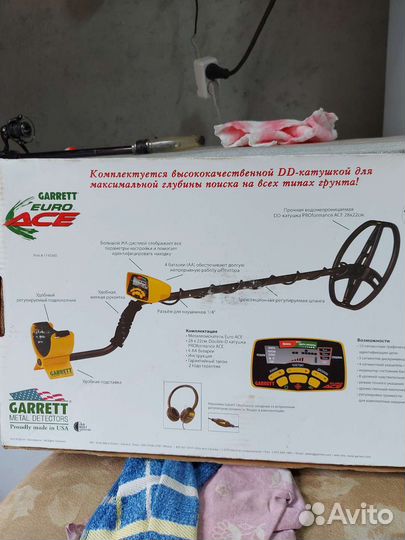 Металлоискатель garrett evro ace