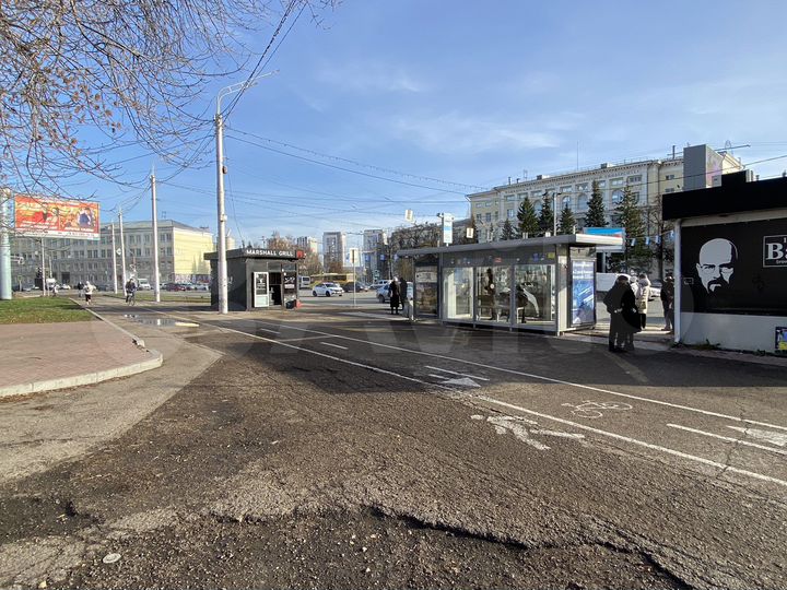 Павильон на остановке бгау 25 м²