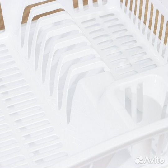 Сушилка для посуды ddstyle «Степ», 38318 см, цвет