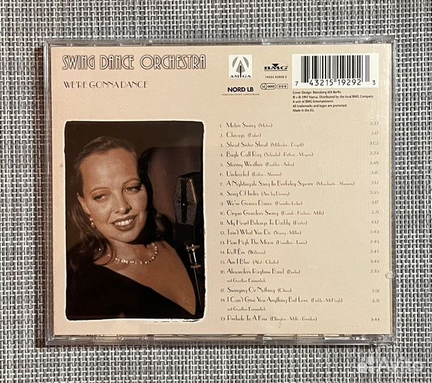 Swing Dance Orchestra-We’re Gonna Dance CD