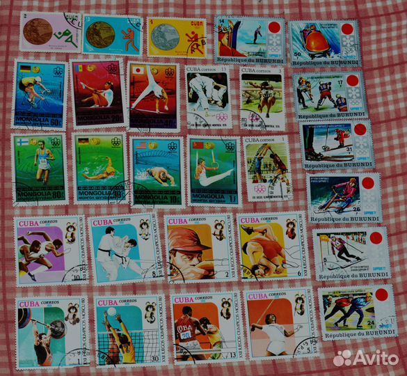 Марки СССР спорт, корабли, космос и другие