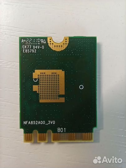 WiFi/Bluetooth модуль realtek WiFi 6 AW-XB547NF