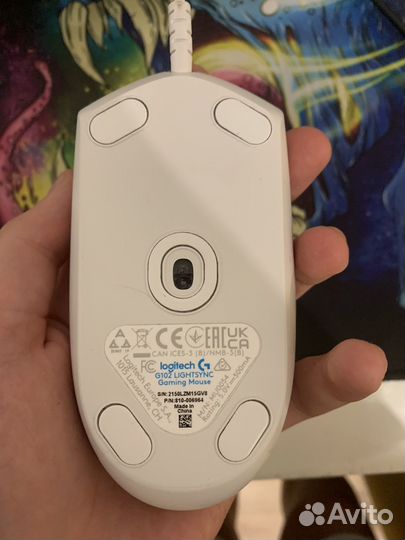 Мышь logitech g102