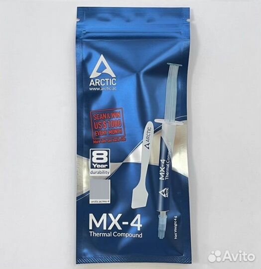 Термопаста Arctic MX-4 4g