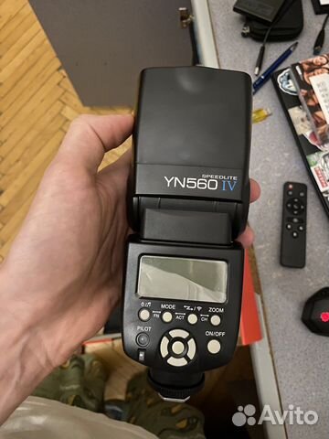 Вспышка yongnuo 560 iv speedlite