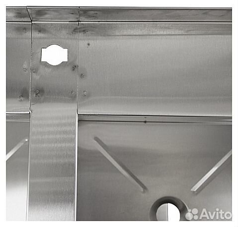 Мойка двойная толщина 0,8мм