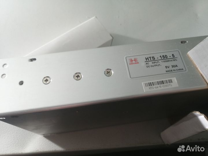 Блок питания HTS-150L-5-Slim (5V, 30A, 150W)
