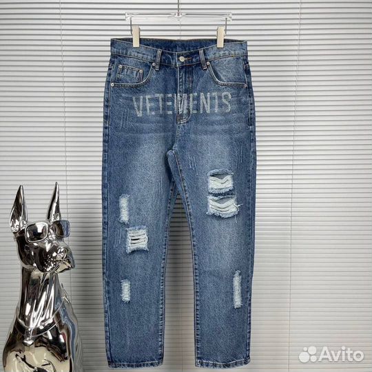 Vetements джинсы мужские