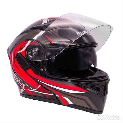 Мотошлем модуляр Kioshi snow с подогревом Снегоход