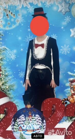 Новогодний костюм пингвина