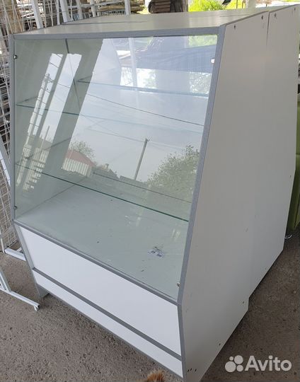 Шкаф под стеклом бу