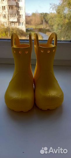 Резиновые сапоги crocs c6