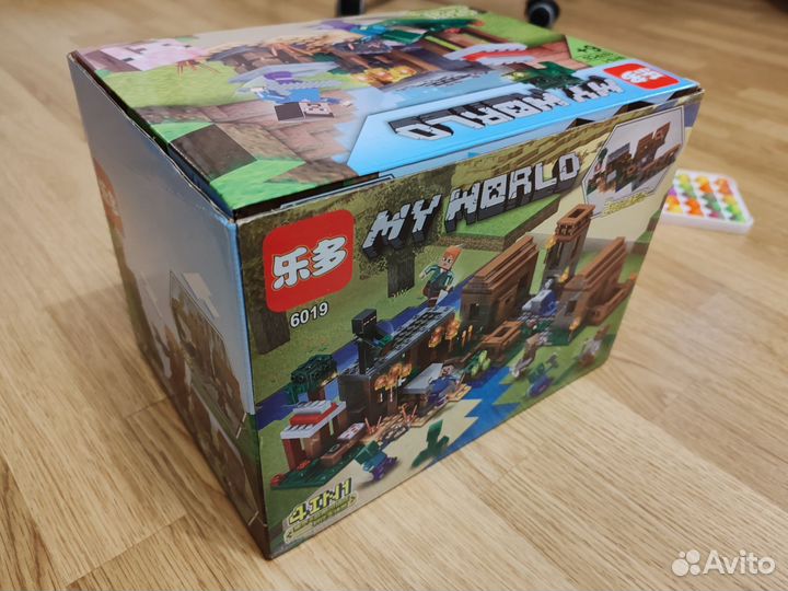 Конструктор майнкрафт деревня