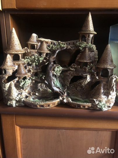 Декорации в аквариум