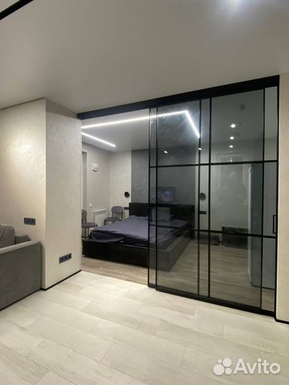 Перегородка стеклянная