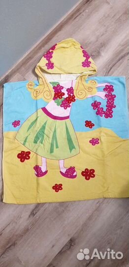 Полотенце-пончо новое