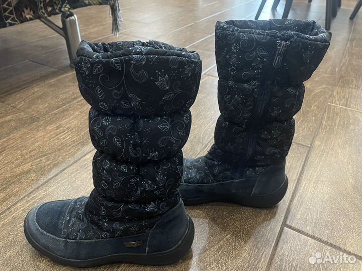 Зимние дутики детские