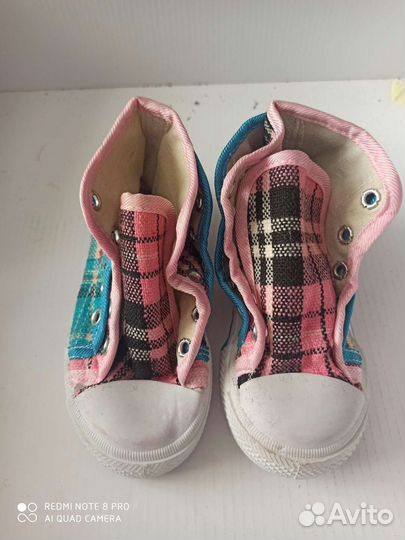 Кеды для девочки новые