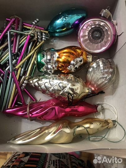 Елочные игрушки СССР