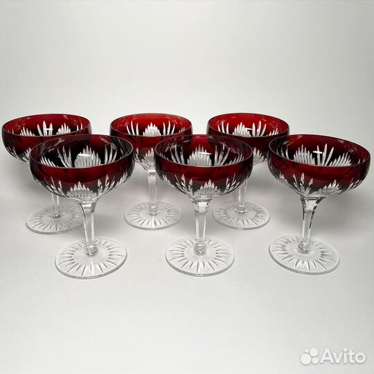 Бокалы фужеры для шампанского креманки бартманн