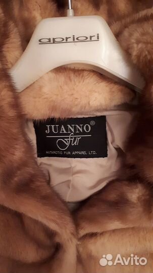 Норковый полушубок автоледи juanno Fur