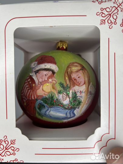 Новогодние шары ручной работы