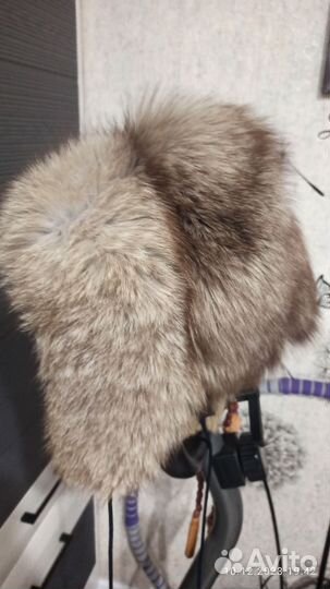 Шапка зимняя меховая женская песец