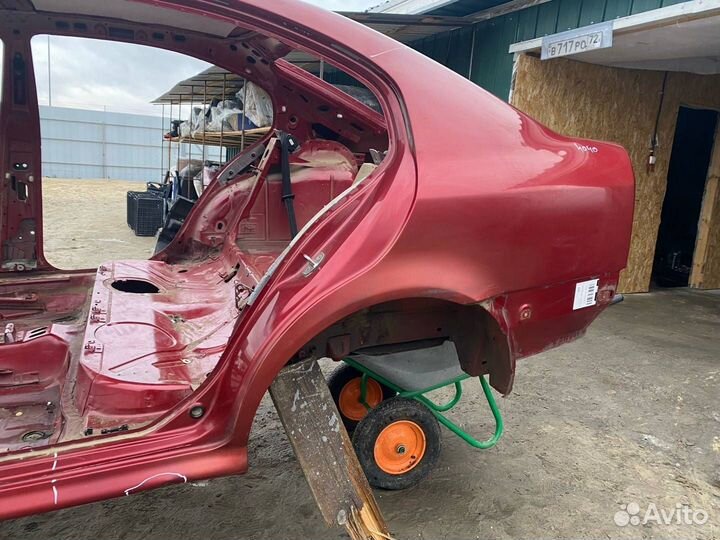 Крыло заднее левое Skoda Octavia (A4) рест. 1U2