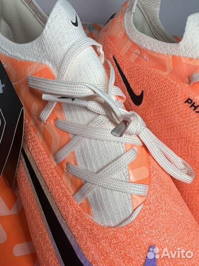 Бутсы nike phantom gx orange