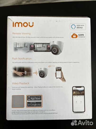 Камера видеонаблюдения IP imou Turret SE 4MP