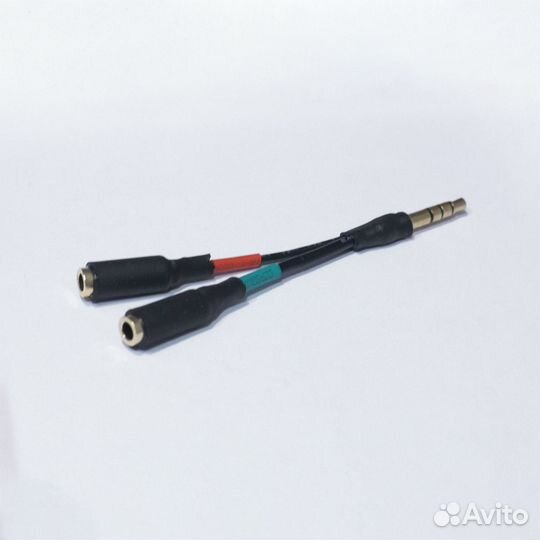 Переходник 3.5мм для наушников и микрофона