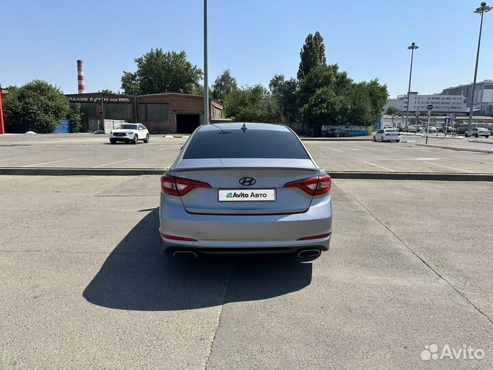 Hyundai Sonata 2.4 AT, 2016, 145 000 км