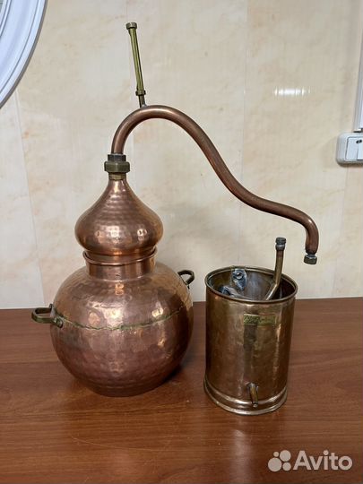 Медный дистиллятор Аламбик