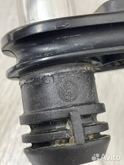 Трубка охлаждающей жидкости металлическая Skoda