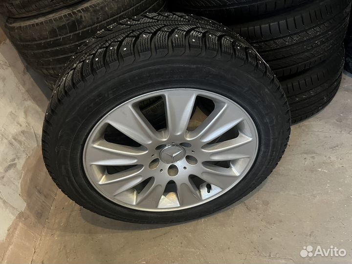 Колеса в сборе r17 зимние mercedes