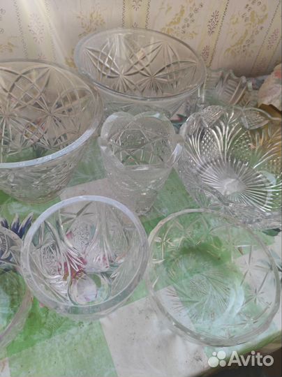 Ваза хрустальная СССР